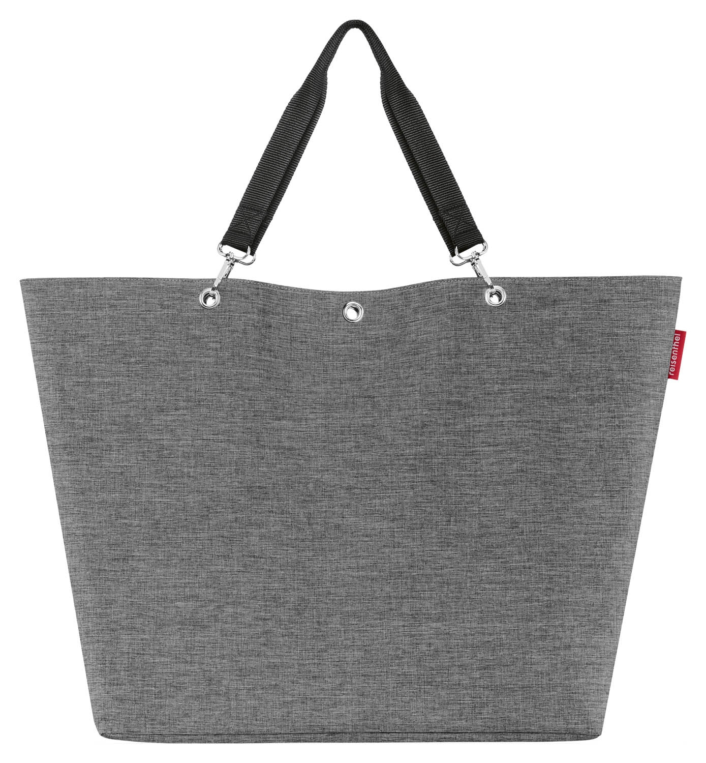 Shoppingtasche 35 Liter SHOPPER XL TWIST SILVER Silbergrau