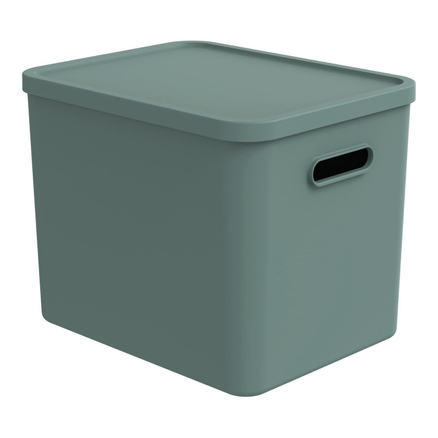 Aufbewahrungsbox 20 Liter ALBULA 20 Liter - Anthrazit - Kunststoff