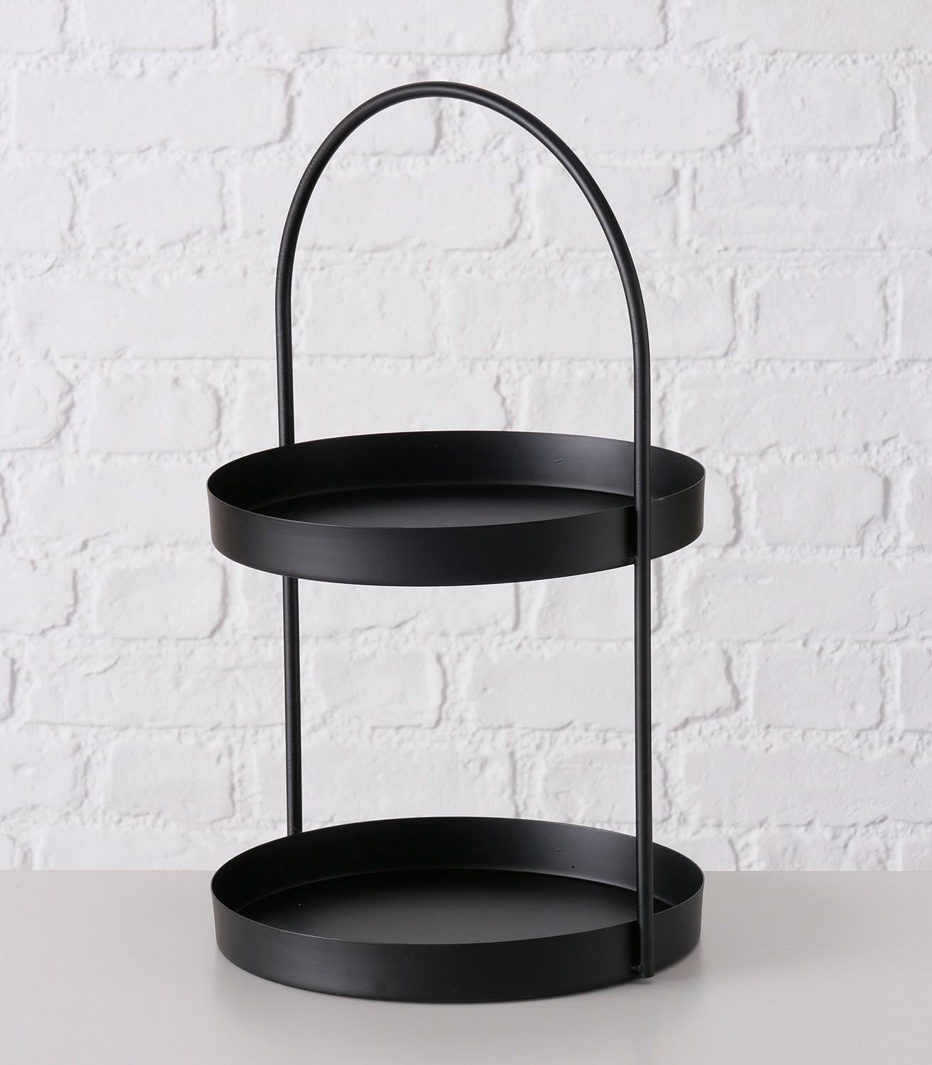 Etagere JOKO H 44 cm - Schwarz - Eisen - pulverbeschichtet