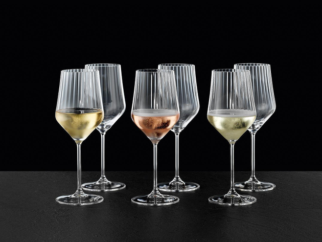 Weißweingläser 6er Set APERITIVO 490 ml - Transparent